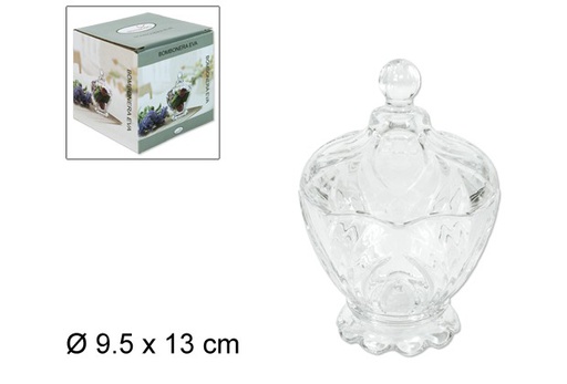 [053635] GLASS SWEET BOX