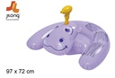 Flotador Hippo con pistola de agua 90x72 cm