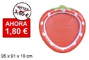 Piscina infantil forma fresa 95x91x10 cm