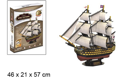 [079208] 3d puzzle hms Victory