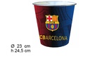 Papelera plástico F.C Barcelona