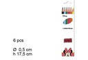 Pack 6 matite colorate Minnie
