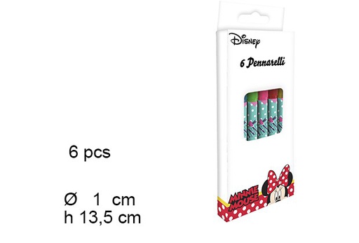 [097333] 6 PCS MINNIE FELT PENS