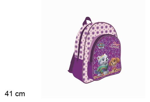 [097387] Paw Patrol girl backpack with trolley adapter 41 cm