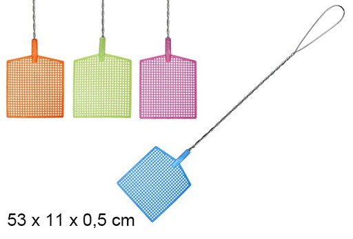 [100224] Metal handle fly swatter trowel 53 cm