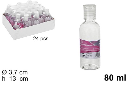 [100391] FLACONE COSMETICA DA VIAGGIO 80ML