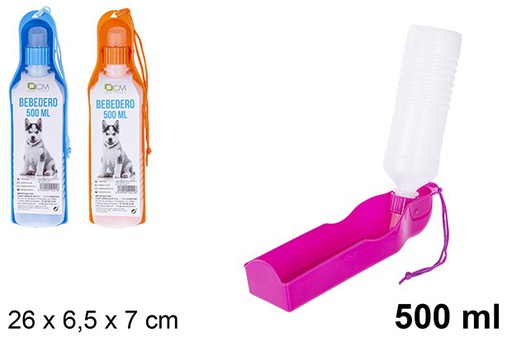 [100421] Portable bottle waterer for dog 500 ml