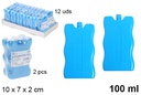 Pack 2 acumuladores de frio nevera 100 ml