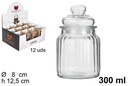 Bote cristal hermético Anna 300 ml