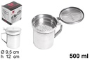 Grasera metal carne 500 ml