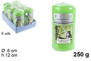 Pack 8 velas taco perfumadas meditación zen 250 gr