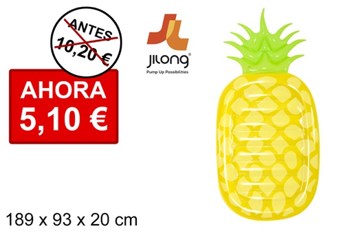 [100647] Pineapple inflatable mattress 189x93 cm