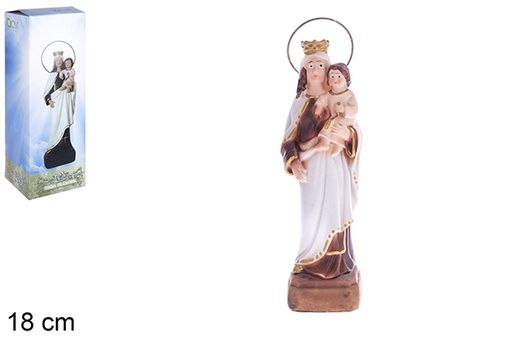 [100849] Virgen del Carmen 18 cm