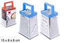 Metal grater 4 cutting modes 15x8 cm