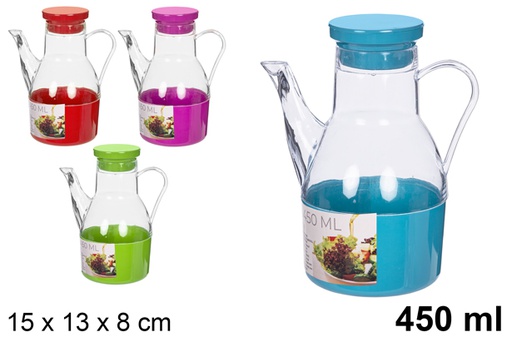 [102378] Huiler plastique couleurs assorties 450 ml