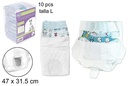 Pack 10 pañales para mascotas (L)