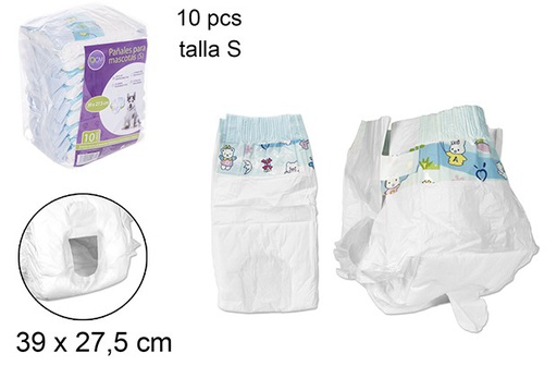 [102431] 10 pet diapers  (S)