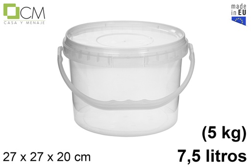 [102744] Envase plástico multiuso 7.500 ml (5 kg)