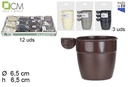 Pack 3 tazas café/infusión plástico reutilizable